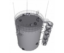 РВС-100 м3 (резервуар вертикальный стальной)